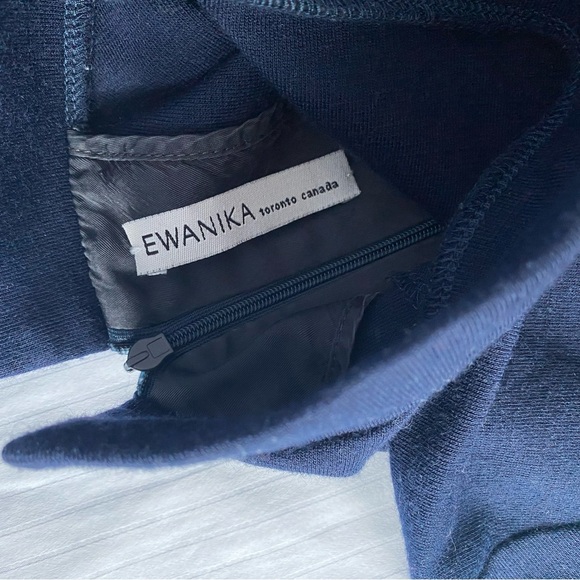 Ewanika Navy Wool Sweater - Picture 5 of 7